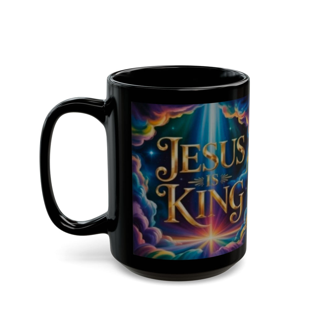 Jesus is King - Christian Mug  | Inspirational Coffee Cup | Faith Gift