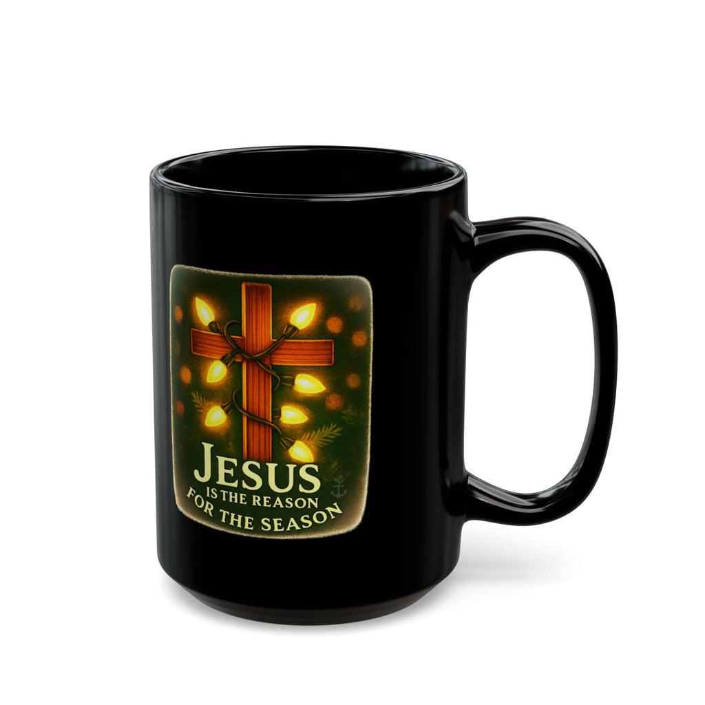 Jesus Is the Reason for the Season Mug | Christian Christmas Coffee Cup | Faith Inspired Holiday Gift