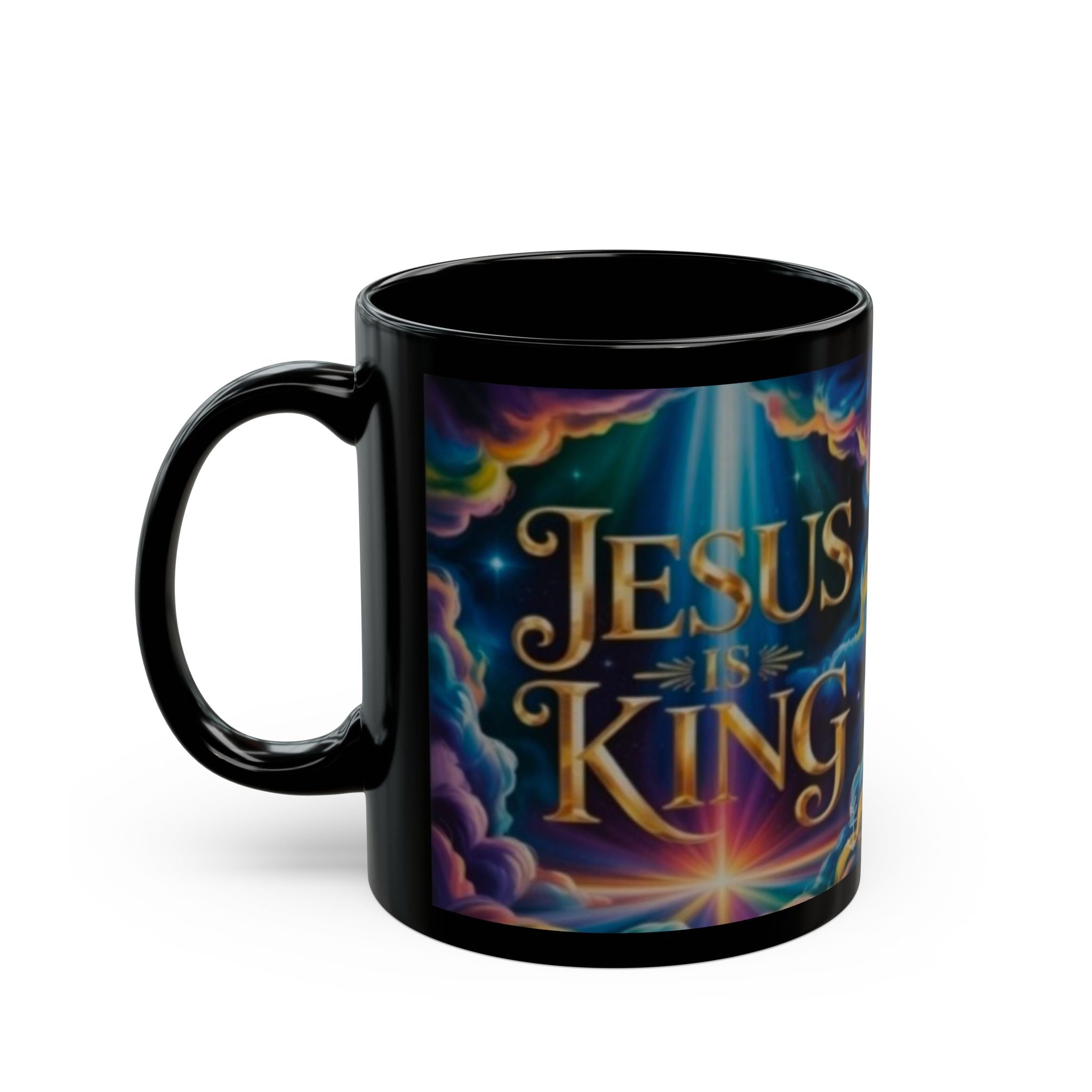 Jesus is King - Christian Mug  | Inspirational Coffee Cup | Faith Gift
